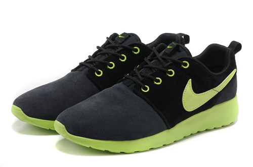Clearance Womens Nike Roshe Run Shoe Dark Green